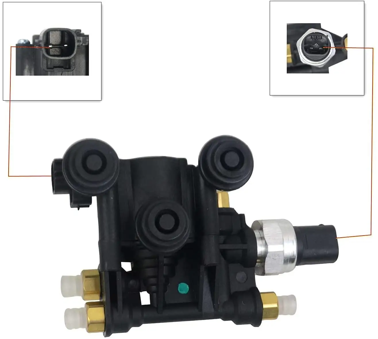

AP03 Air Suspension Valve Control Unit For LAND ROVER SPORT LR3 LR4 RVH000046 Rear Right