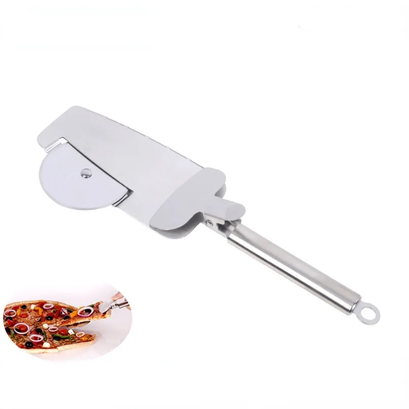 

Multi-function Pizza Wheel Pizza Tongs Pizza Cake Cutter Pizza Roller Cutter Pizza Transferer Cake Pizza Tool Baking Accessories