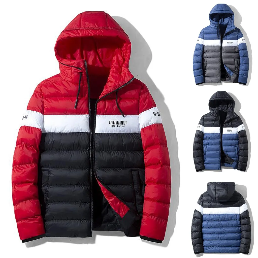 SAGACE 2020 Мужская Повседневная парка с капюшоном на завязках зимняя мужская Модная