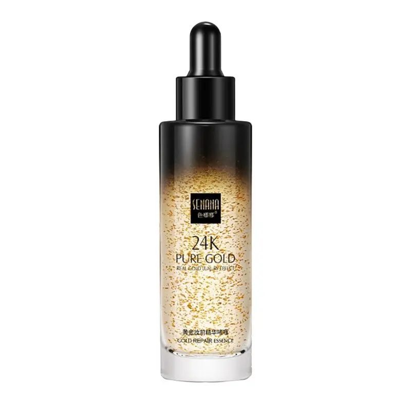 

24k Makeup Primer Moisturizing Firming Skin Shrinking Pores Brighten Skin Color Face Primer Nourished Shinning Bright