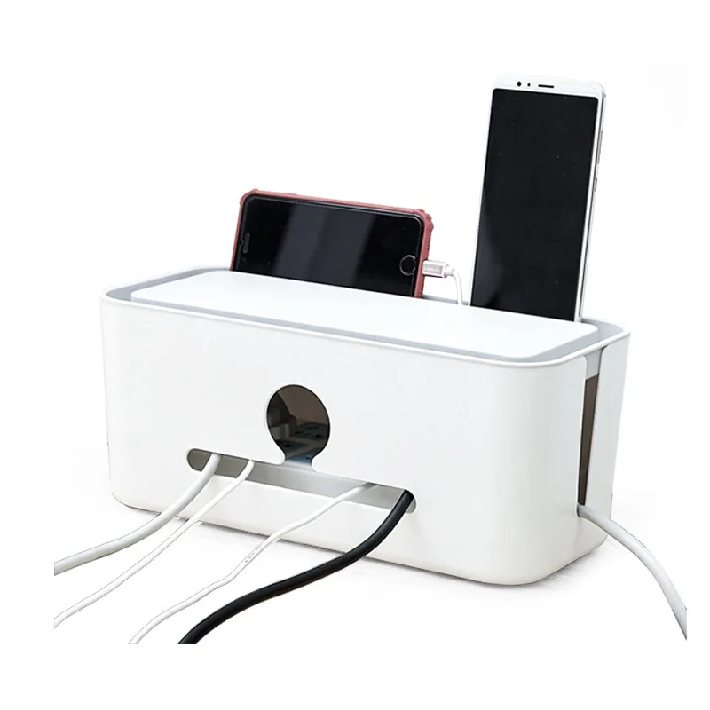 Шнур питания из АБС штепсельная плата коробка для хранения зарядное устройство