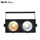 2 глаза 2X100W стробоскопический эффект Par Светодиодная лампа 200 Вт Лира деним Cob диско DMX светодиодный светильник для KTV бар Рождество Новый год вечерние шоу