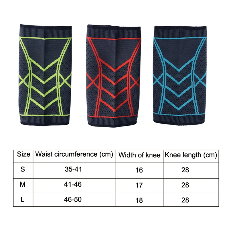 

Professional Knee Pads Sleeve Nylon Breathable Moisture Wicking Leg Warmers Wrap Outdoor Cycling Sportswear Accessories