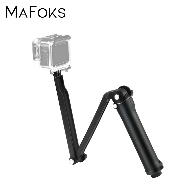 Многофункциональный Трипод для Gopro аксессуары 3 сторонний монопод с регулируемым