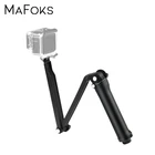 Многофункциональный Трипод для Gopro, аксессуары для Gopro, 3-сторонний монопод с регулируемым удлинителем, Трипод для Gopro Hero 7 6 5 4 3 SJcam Xiaomi