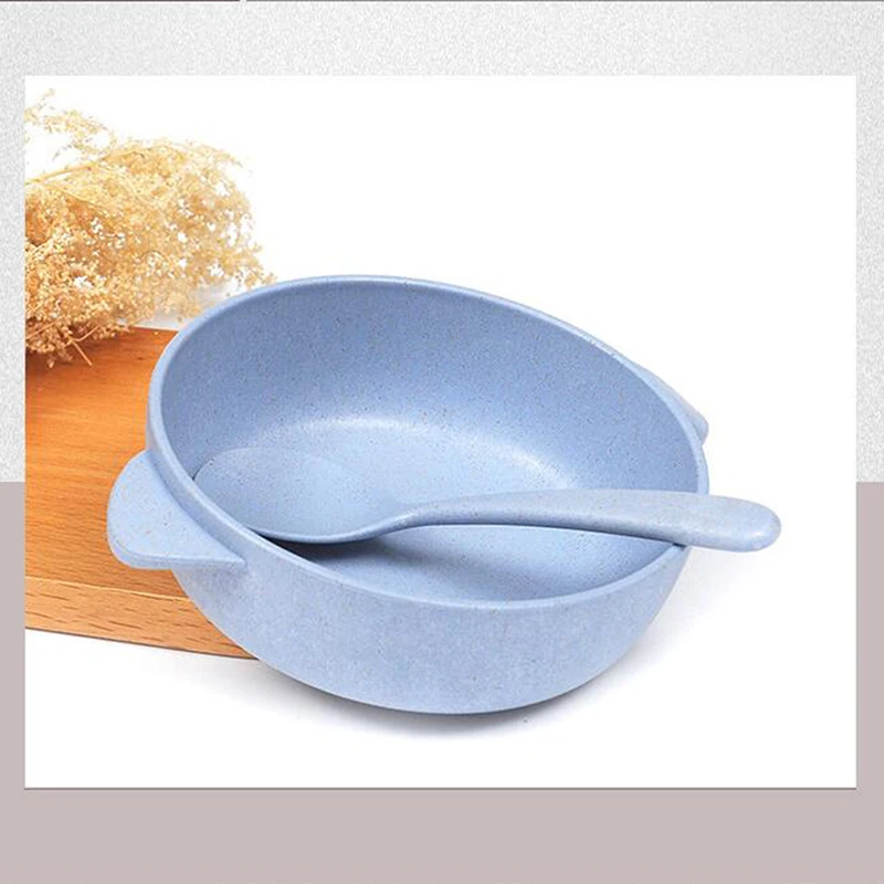 Пшеничная солома экологически чистые детские чаши для риса и супа миска десерта