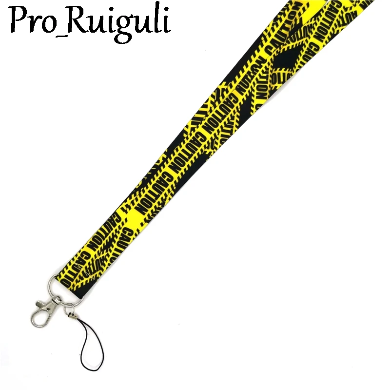 Предупреждающие знаки предупреждения шейный ремешок брелок мобильный телефон