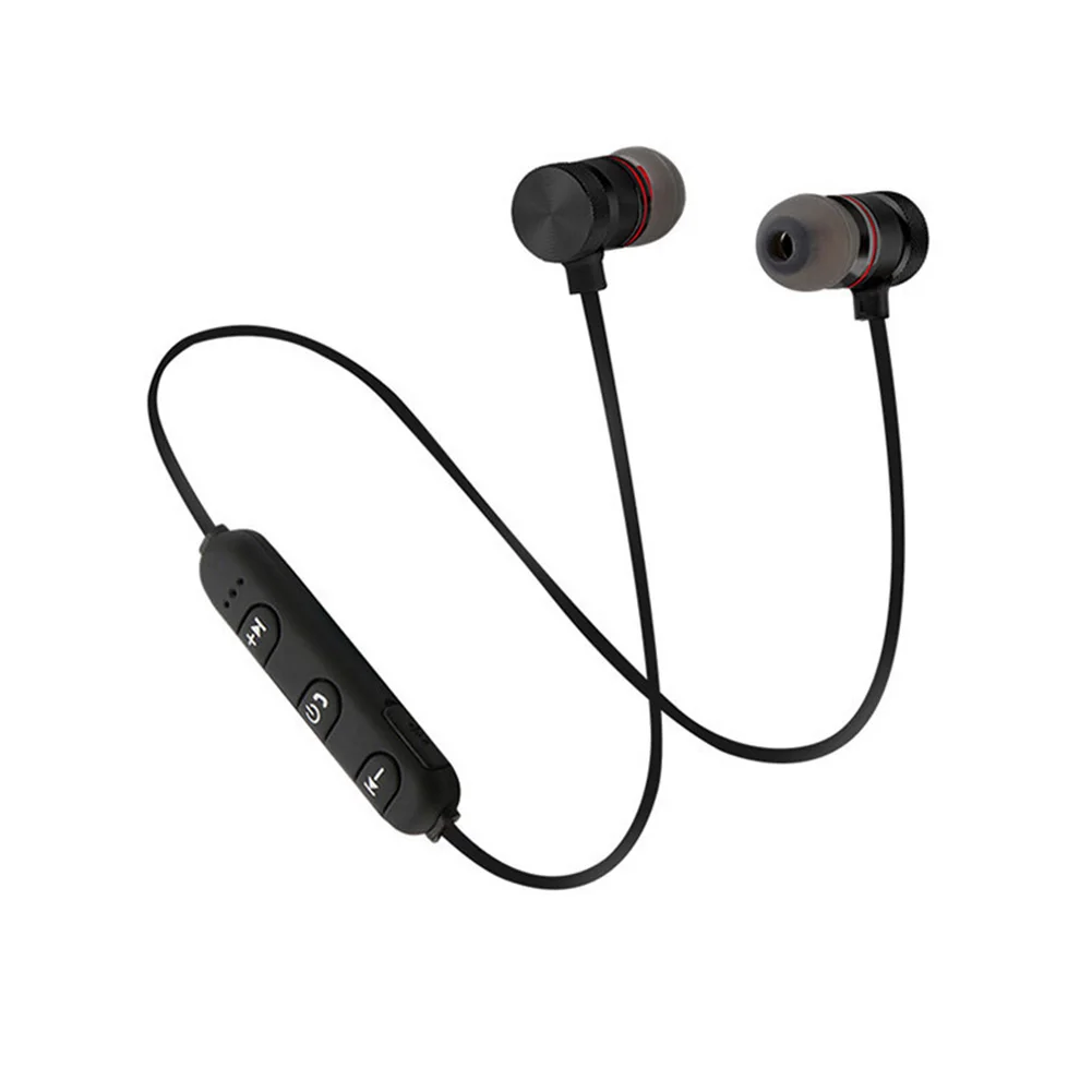 Магнитные Bluetooth Hi Fi стерео наушники вкладыши XT6 беспроводные спортивные для Iphone