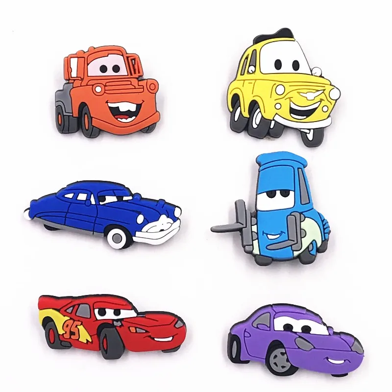 1PCS Hot Selling Cartoon Badge For Decoration On Backpack Clothes PVC Cars Icon Brooch Lovely Fashion Good Quality Pin | Украшения и