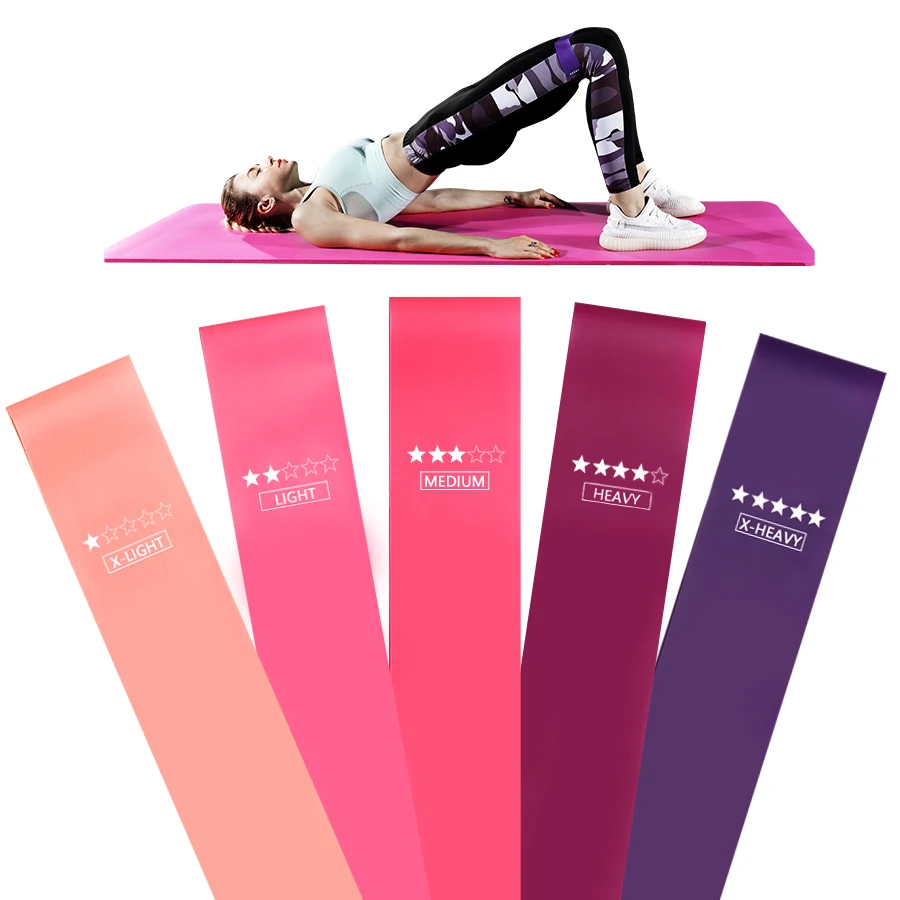 

Elastic Bands Yoga belt Fitness Resistance Bands Exercise Gym Strength Training Fitness Gum Pilates Sport Workout Equipment