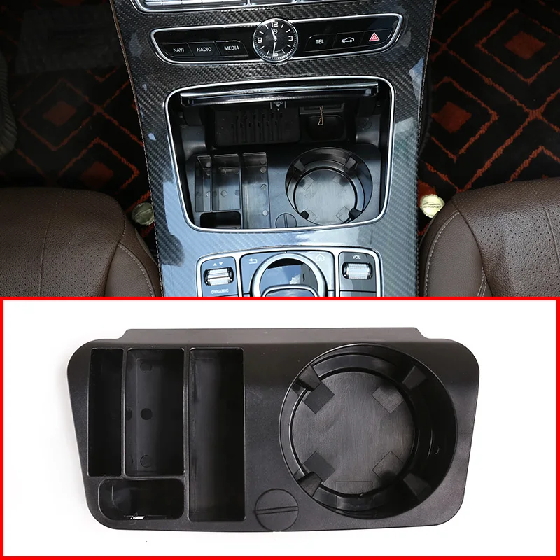 

Car Interior Accessories For Mercedes Benz G Class w464 2019-2020 Central Storage Box Cup Holder Stand Phone Holder