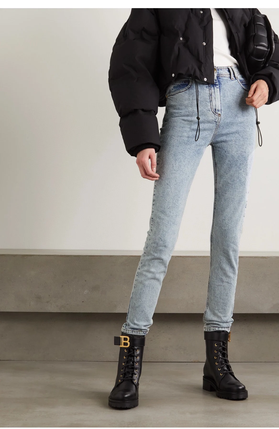 

Spring High 2021 Quality Women Skinny Denim Pants Ladies Fashion Straight Jeans Rmsx 3.03