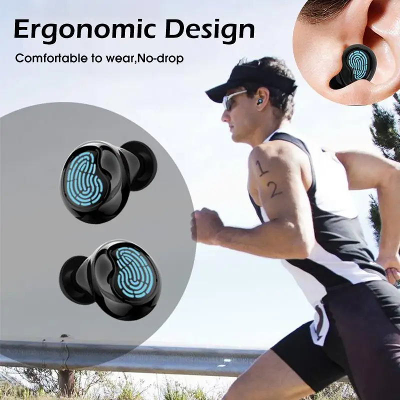 X29 TWS Беспроводной стерео двойной bluetooth 5 0 наушники светодиодный Дисплей Smart Touch 6D