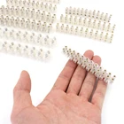 2 шт. 3A 6A 10A 20A 30A Винтовые клеммы Барьер разъем 12 позиции барьер Клеммная колодка блок электрического провода соединения