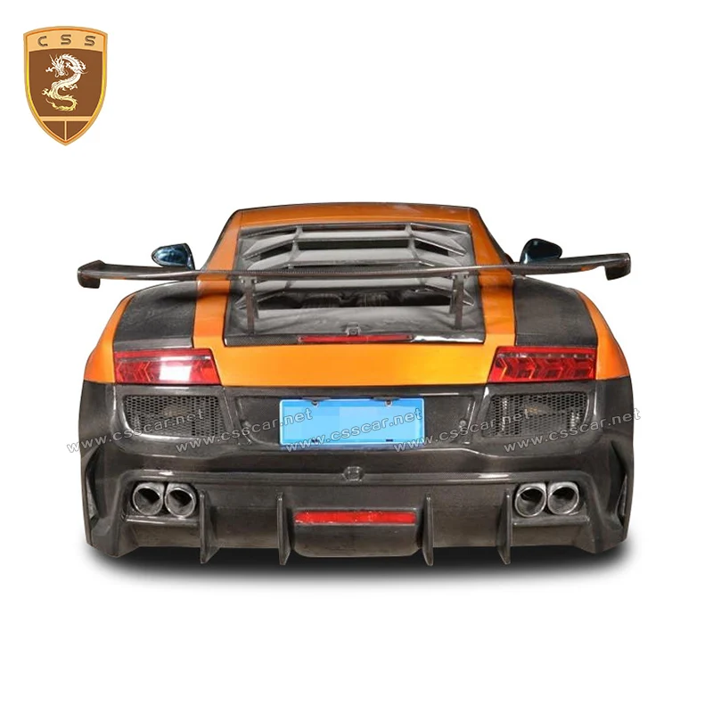 2004-2012 Lamborghini Gallardo Передний Задний бампер капот двигателя из углеродного волокна
