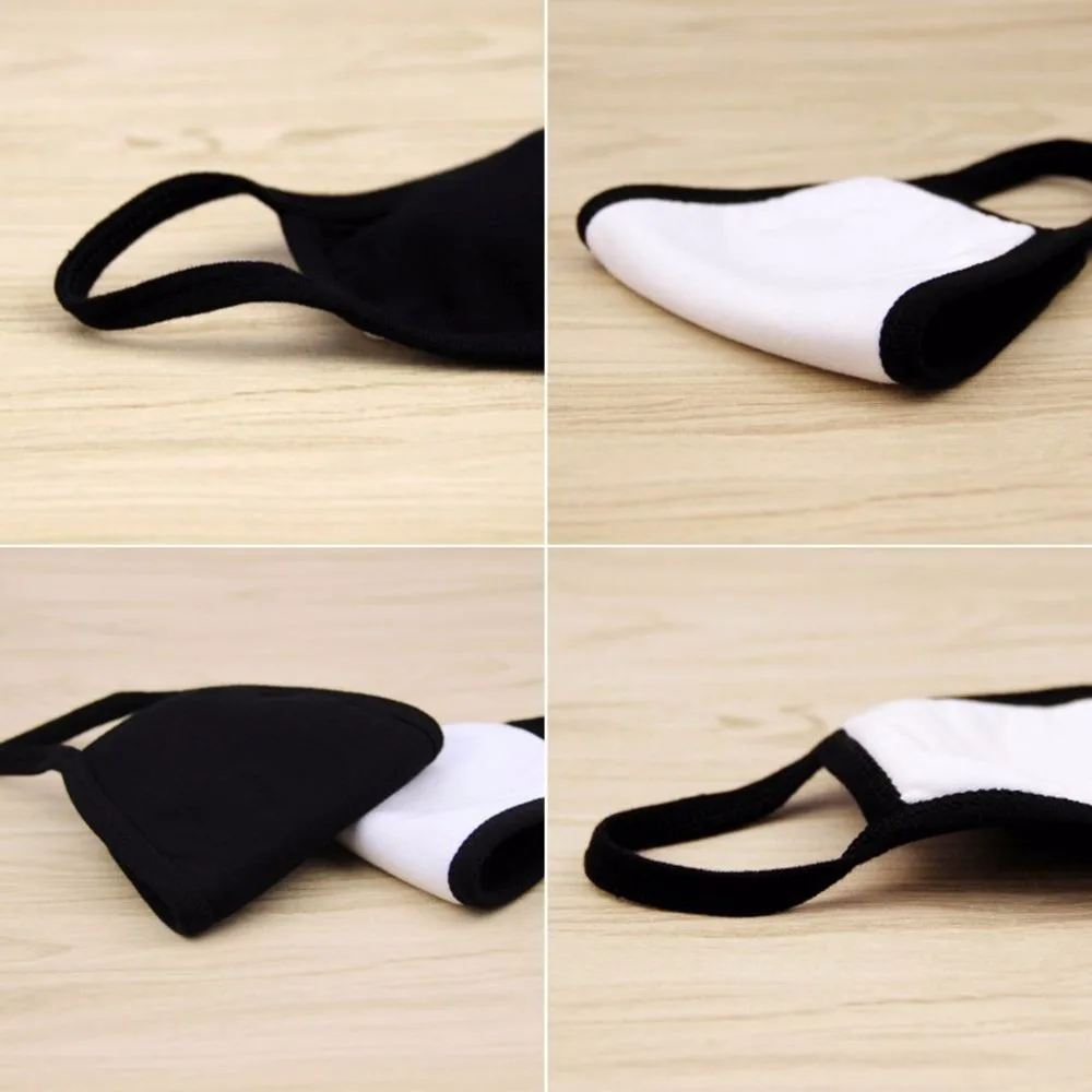 1 шт. модная черная маска унисекс для защиты от пыли велоспорта хлопковая рта