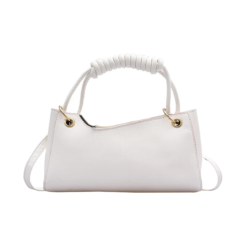 

Handbags for women 2020 baguette crossbody clutch channels mini purse white leather luxury korean style cute fake designer bag