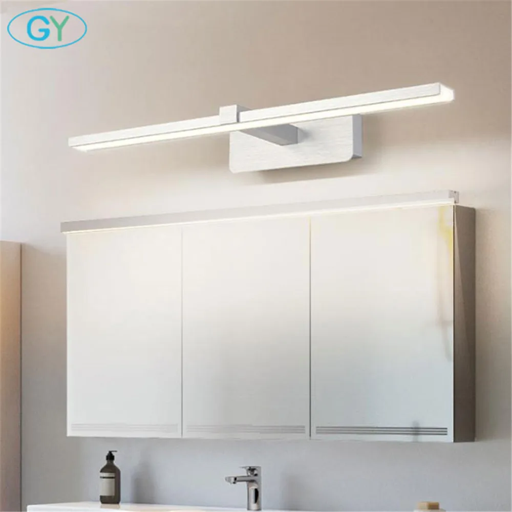 Светодиодный зеркальный светильник водонепроницаемый современный акриловый