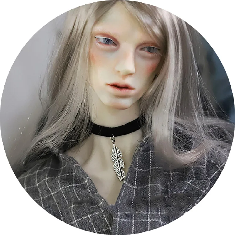 Allaosify 1/3 1/4 дядя BJD ювелирных изделий имитация жемчуга воротник темно бархатный