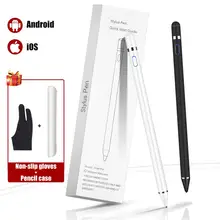 Active Stylus Capacitive Touch Screen Pen For Samsung Xiaomi HUAWEI iPad Tablet Phones iOS Android Universal Pencil For Drawing