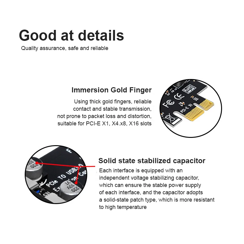 Адаптер расширения USB 3 0 PCI Express E на 7 портов карта USB3 PCIe PCI-E X1 конвертер для