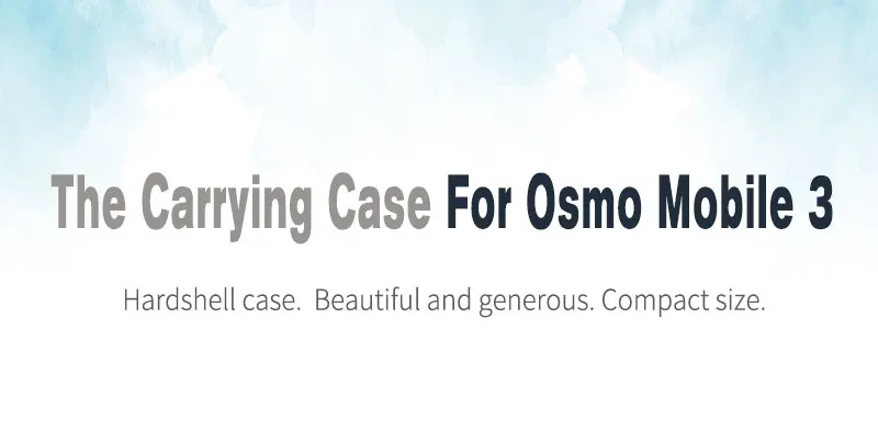 OSMO Mobile 3 сумка Портативная сумка для хранения Защитный чехол для переноски для DJI OSMO Mobile 3 Аксессуары для Кардана
