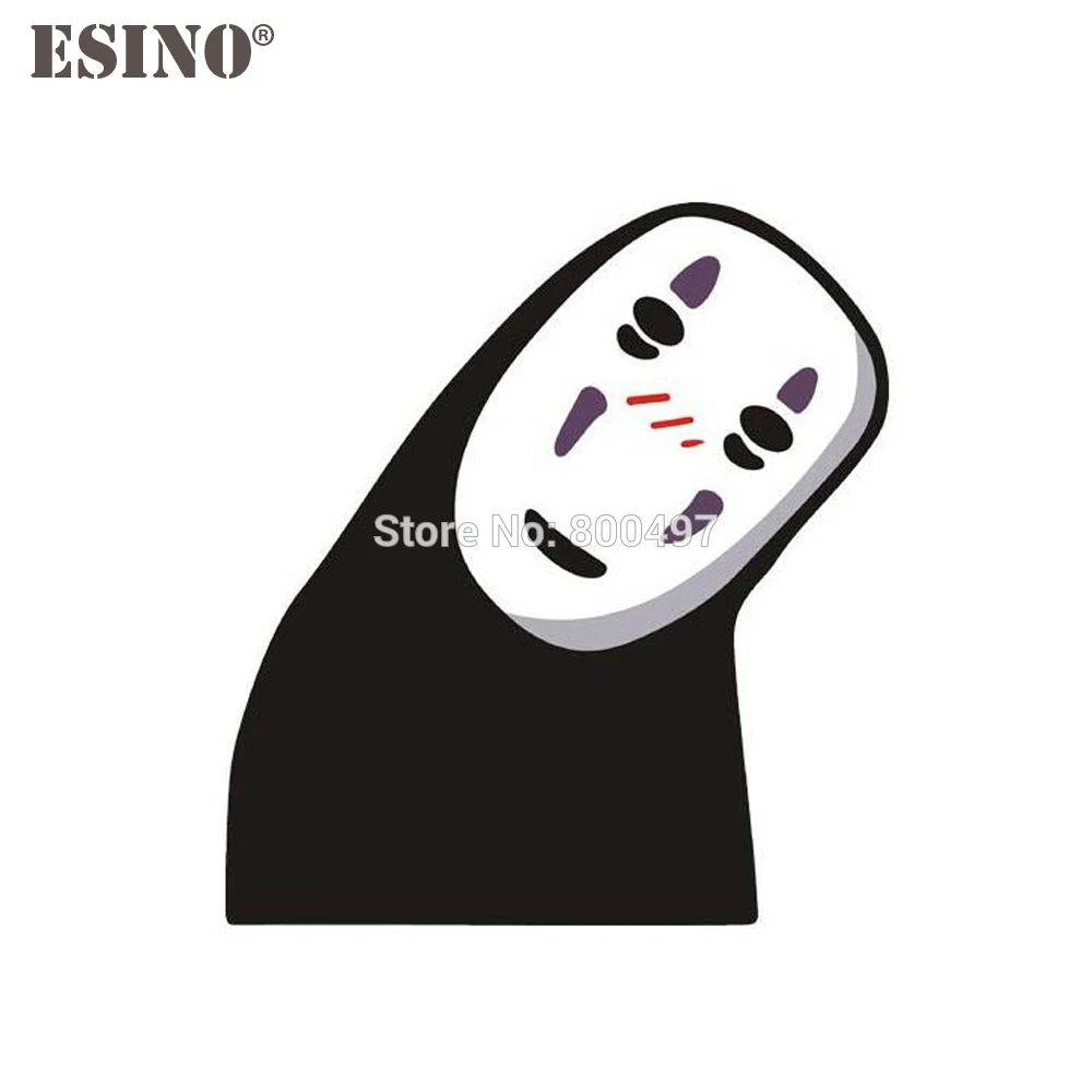 

Fashion Car Styling New Accessory Spirited Away Hayao Miyazaki Creative Sticker Whole Body Vinyl Decal KK12*11cm