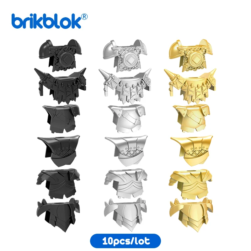 10 шт./лот средневековые серебряные арморы Рыцари римское оружие воины