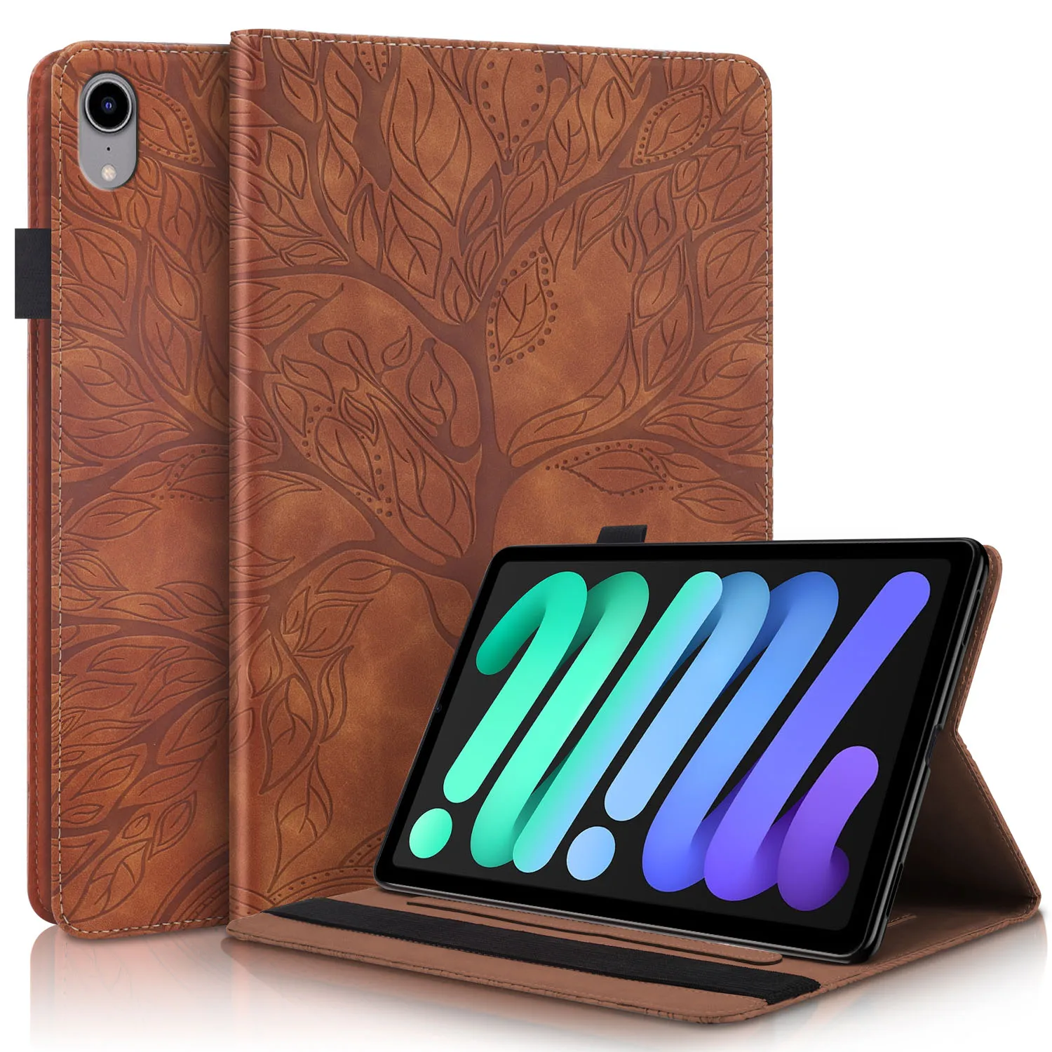 

Кожаный чехол-книжка для iPad Mini 6 2021, 8,3 дюйма