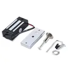 Электронный электромагнитный дверной замок с одной дверью, магнитный замок для дома, контроля доступа, витрины, шкафа, стеклянных дверей, 60 кг100 фунтов