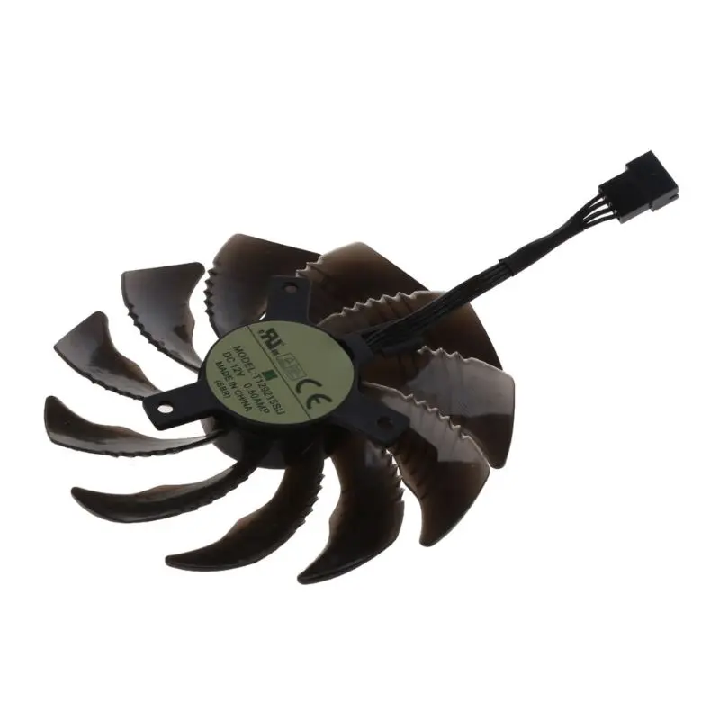 88 мм T129215SU 4Pin вентилятор охлаждения для Gigabyte GTX 1050 1060 1070 960 RX 470 480 35EA|Охлаждающие