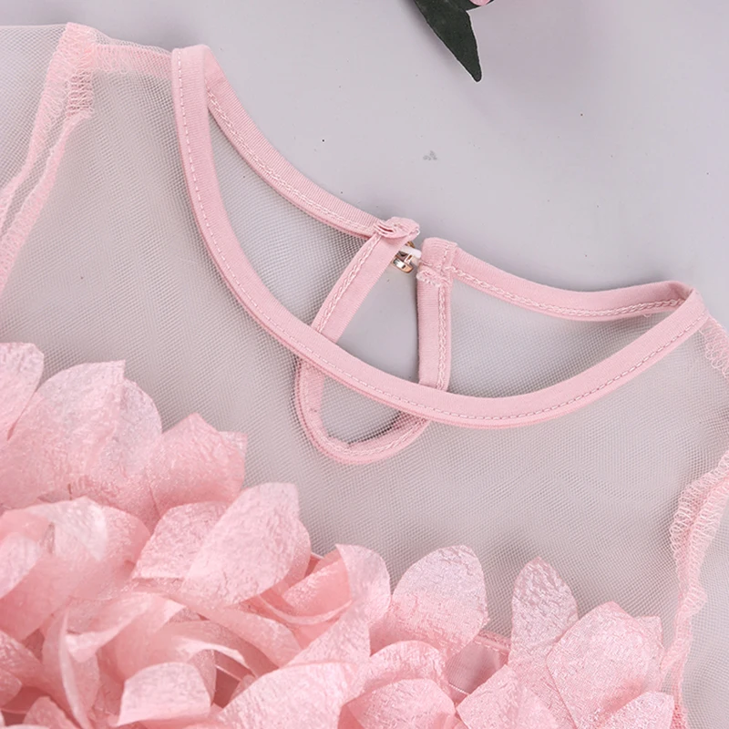 Платье для девочек HE Hello Enjoy весенне-летнее красное платье с длинным рукавом