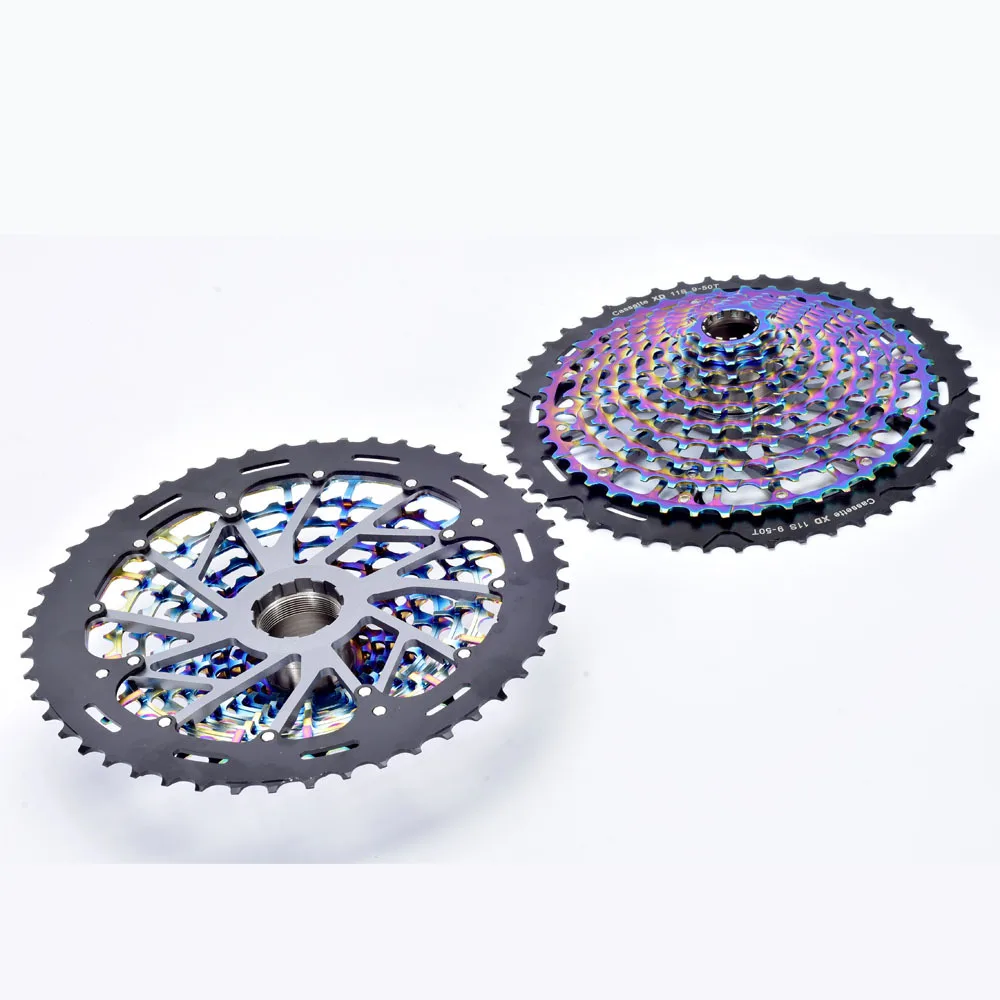 Ультралегкая кассета Rainbow MTB 9 50T XD цветная K7 12 В для горного велосипеда запасные