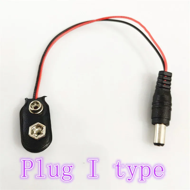 9 в 6F22 Батарейная Пряжка типа T/I держатель коробки Кабельный соединитель