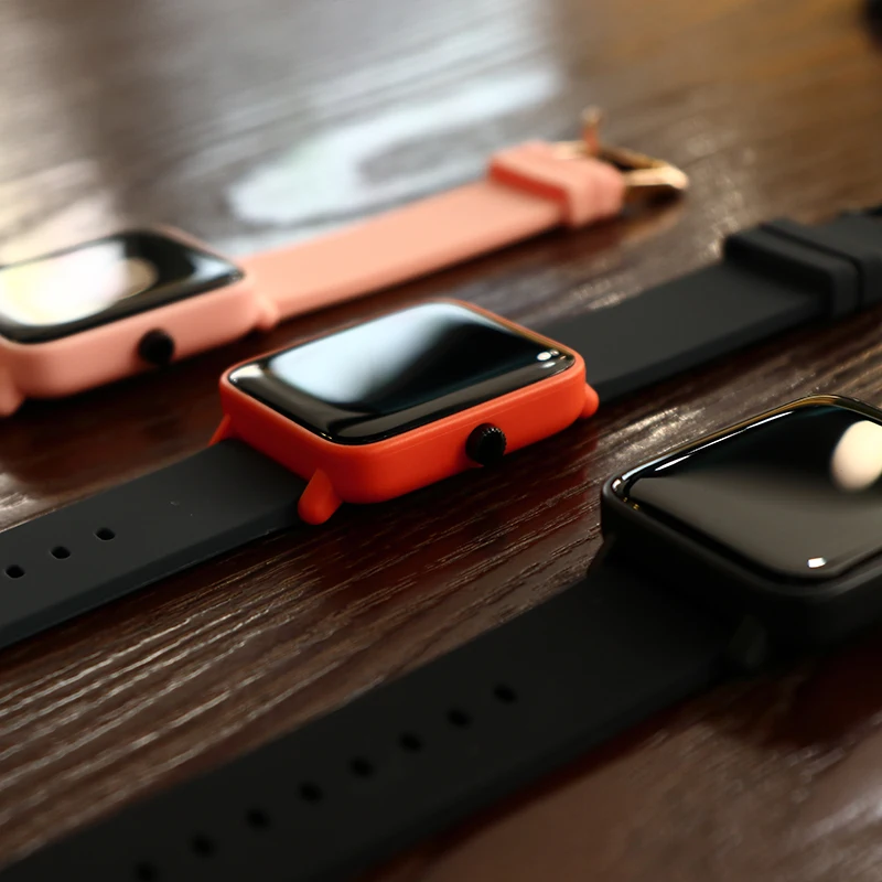BINSSAW Bluetooth SmartWatch 2.5D LED изогнутое стекло Шагомер фитнес-трекер монитор