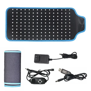 2021 new led red light＆near infrared light therapy devices large pads wearable wrap for pain relief belt free global shipping