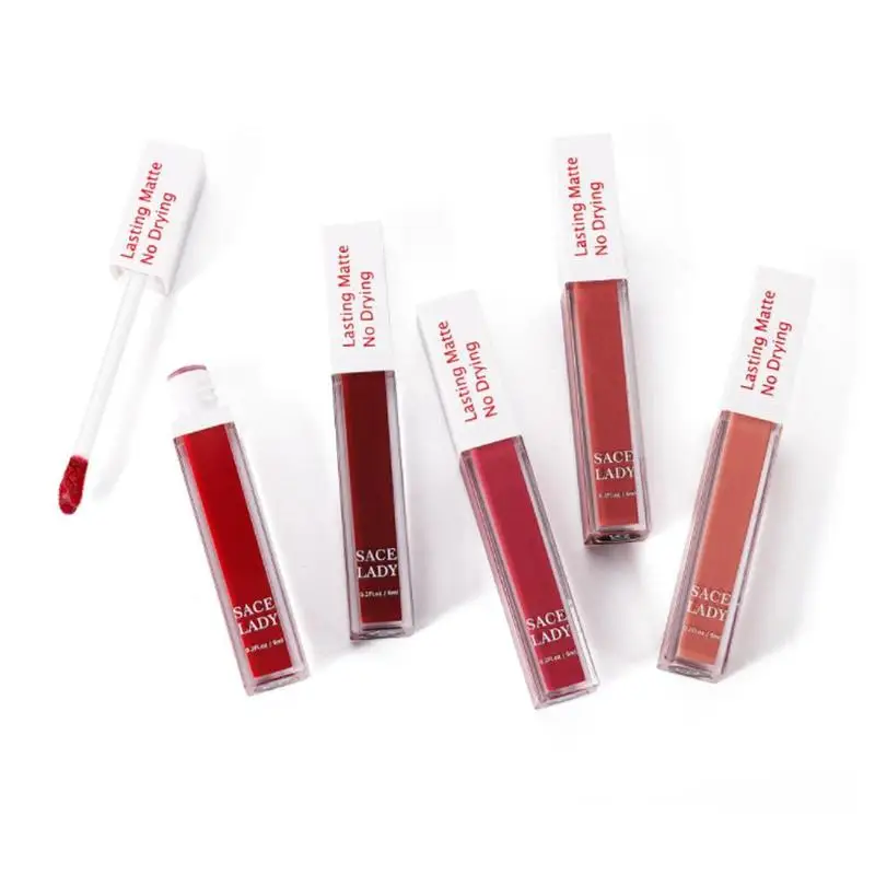 Матовая глазурная водостойкая антипригарная чашка для губ стойкая Увлажняющая