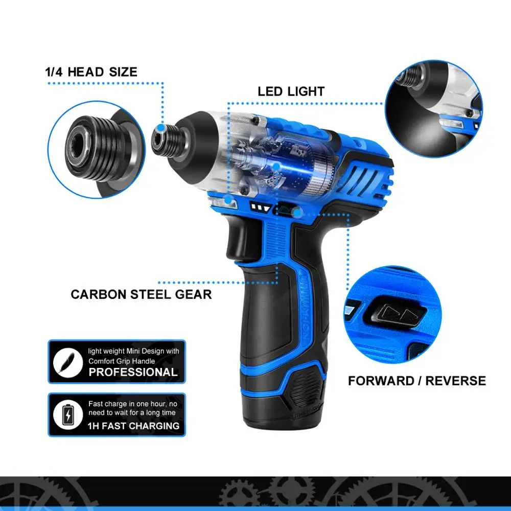 12V Серия беспроводные электроинструменты бытовые DIY электрические сверла