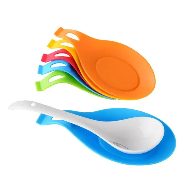 Ложка для столовых приборов силиконовая ложка отдыха термостойкий отдых