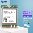 WIFI 6 1800 Мбитс MT7921K M.2 NGFF беспроводная Wi-Fi карта Двухдиапазонная 2,4G5 ГГц для Bluetooth 5,2 MU-MIMO 11ax адаптер Windows 10 11