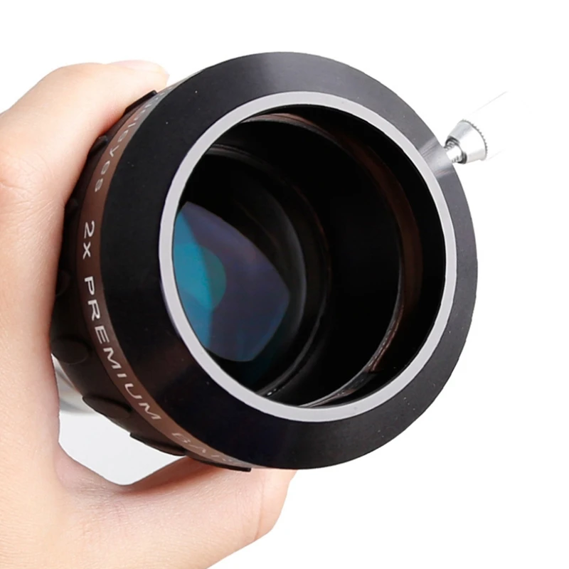 

Angeleyes 2 Inch 2X Barlow Eyepiece Astronomical Telescope Telescopio Eliminate Color Difference Efficiently 1.25 Inch