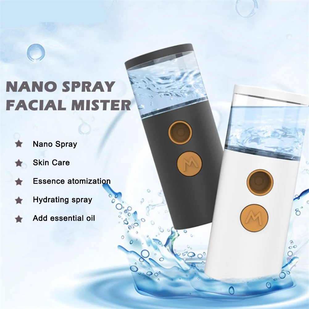 

Small Nano Spray Water Replenishing Instrument Sprayer Portable Handheld Humidifier Nano Mist Sprayer Skin Care Beauty Devices