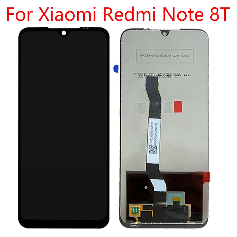 

Для Xiaomi Redmi Note 8T ЖК сенсорный дигитайзер в сборе Redmi Note 8T ЖК 10 сенсорный запасные части
