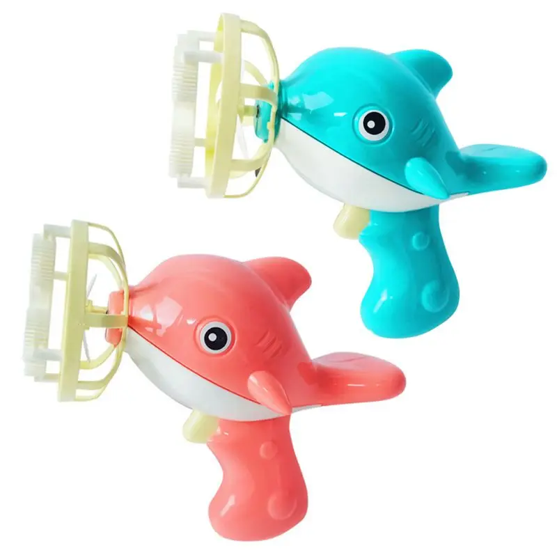 Электрическая автоматическая машина для пузырьков с мини вентилятором дельфин