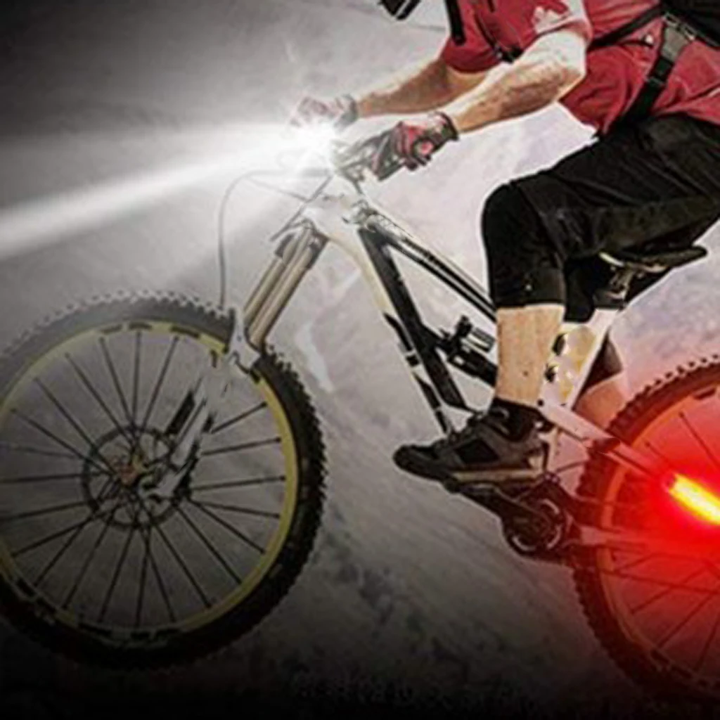 

USB Перезаряжаемые велосипед передний светильник велосипедный головной светильник Водонепроницаемый светодиодный быстро Установка велоси...