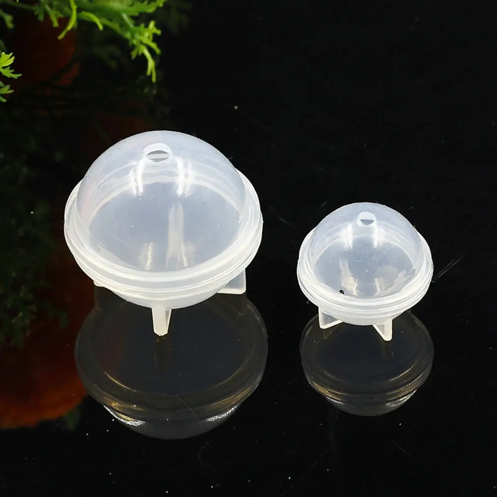 2 Size Round Sphere Silicone Resin Mold Epoxy Ball For Jewelry Flower Specimen Diy Handmade Crystal Drop Gel | Дом и сад