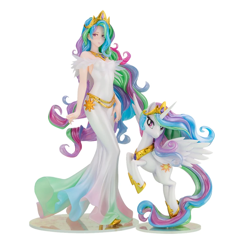 

Предварительная продажа Kotobukiya My Little Pony Princess Celestia красивая девушка статуя персонаж аниме настольное украшение Коллекционная модель