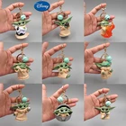 Дисней Звездные войны Детские Йода аниме фигурка брелок Мандалорианец Йода модель брелок Kawaii кулон брелок для ключей детские игрушки подарки