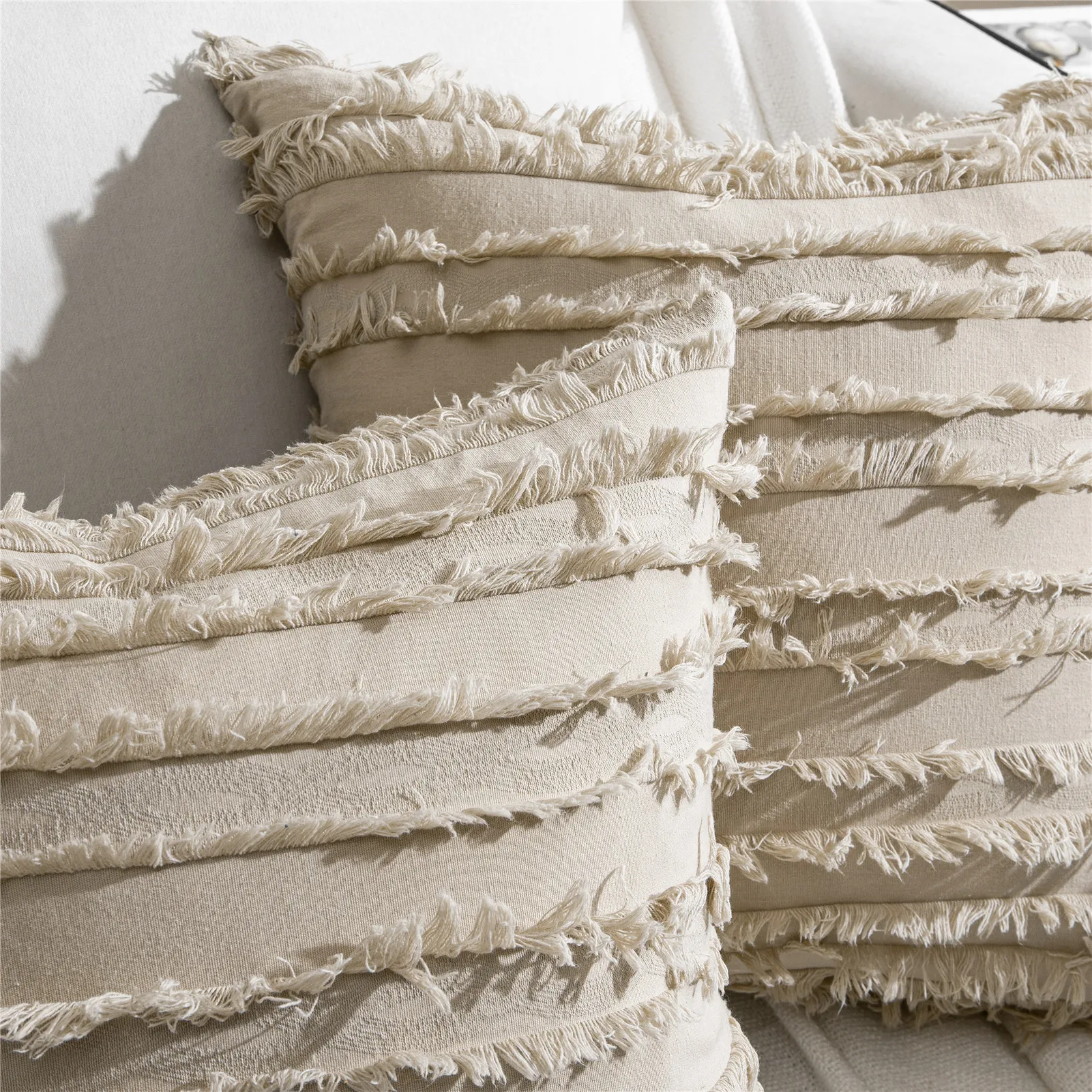 Чехол для подушки в цветочек наволочка с кистями сплошной Цвет диванные номер