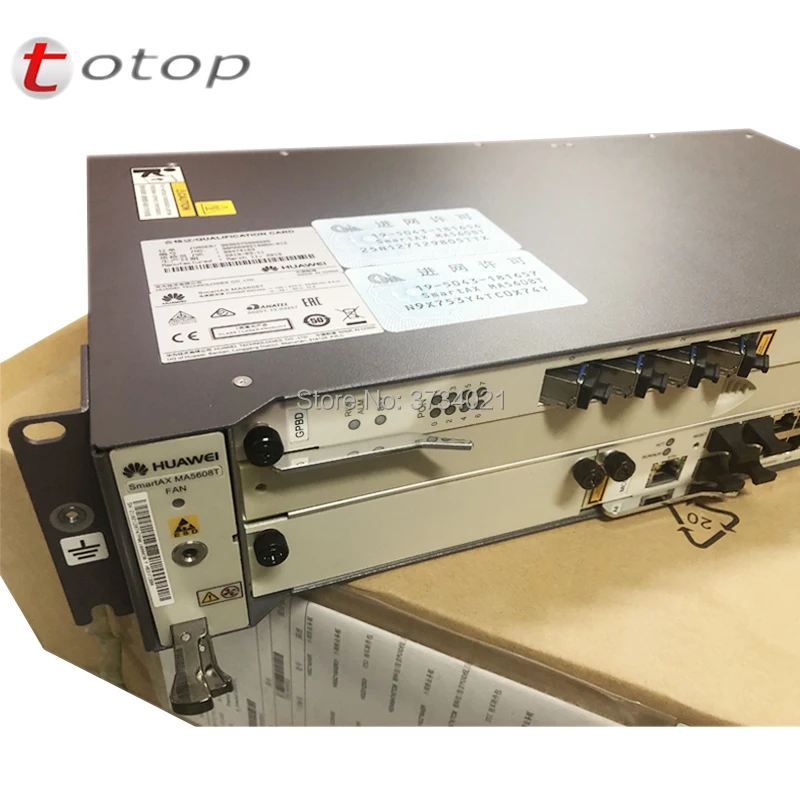 Высокое качество huawei OLT MA5608T с 1*1G MCUD+ 1* MPWC(DC от-48 В до-72 в) 8 портов GPBD C+ плата